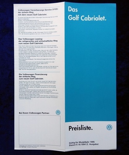 Golf convertible price - vw,