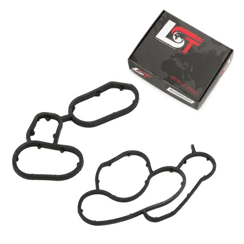 Engine oil cooler gasket set - oil,