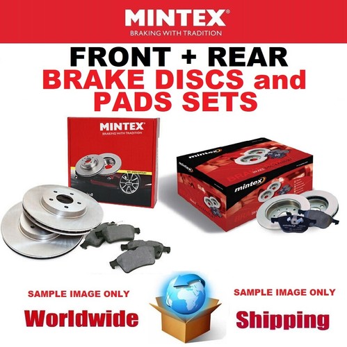 Front rear discs - +,