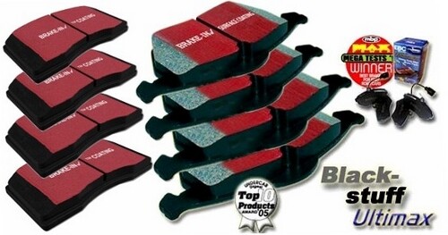 Ebc brake pads blackstuff - brake,